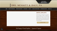 Desktop Screenshot of mdoralsurgeons.com